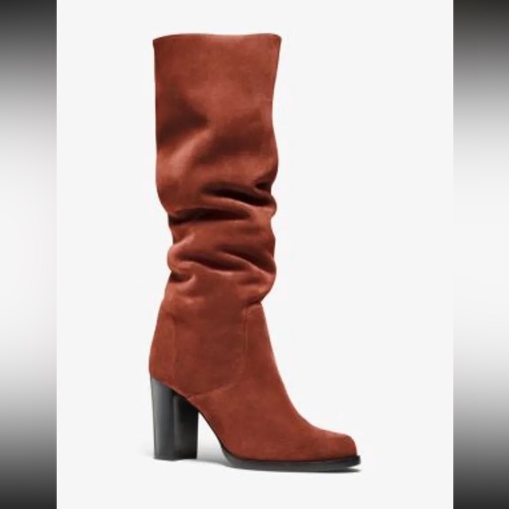 NIB Michael Kors Collection Lucienne Suede Boots